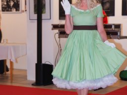 Fashion Show in der Contemplor Galerie Wien am 14. 03. 2024